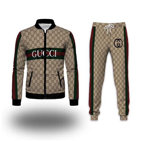 gucci tracksuit man|authentic gucci tracksuit.